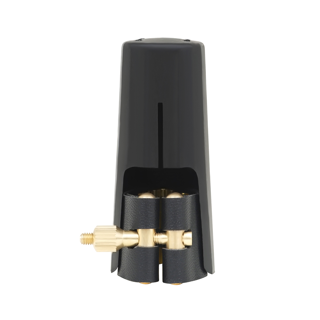 Alto Sax Soprano Saxophone Clarinet Reeds Metallic Leather Clamps Cap Clip Parts Fastener Ligature Mouthpiece Clamp - view 5