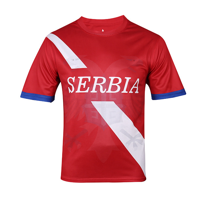 Spain Switzerland Serbia Slovakia fans jerseys breathability