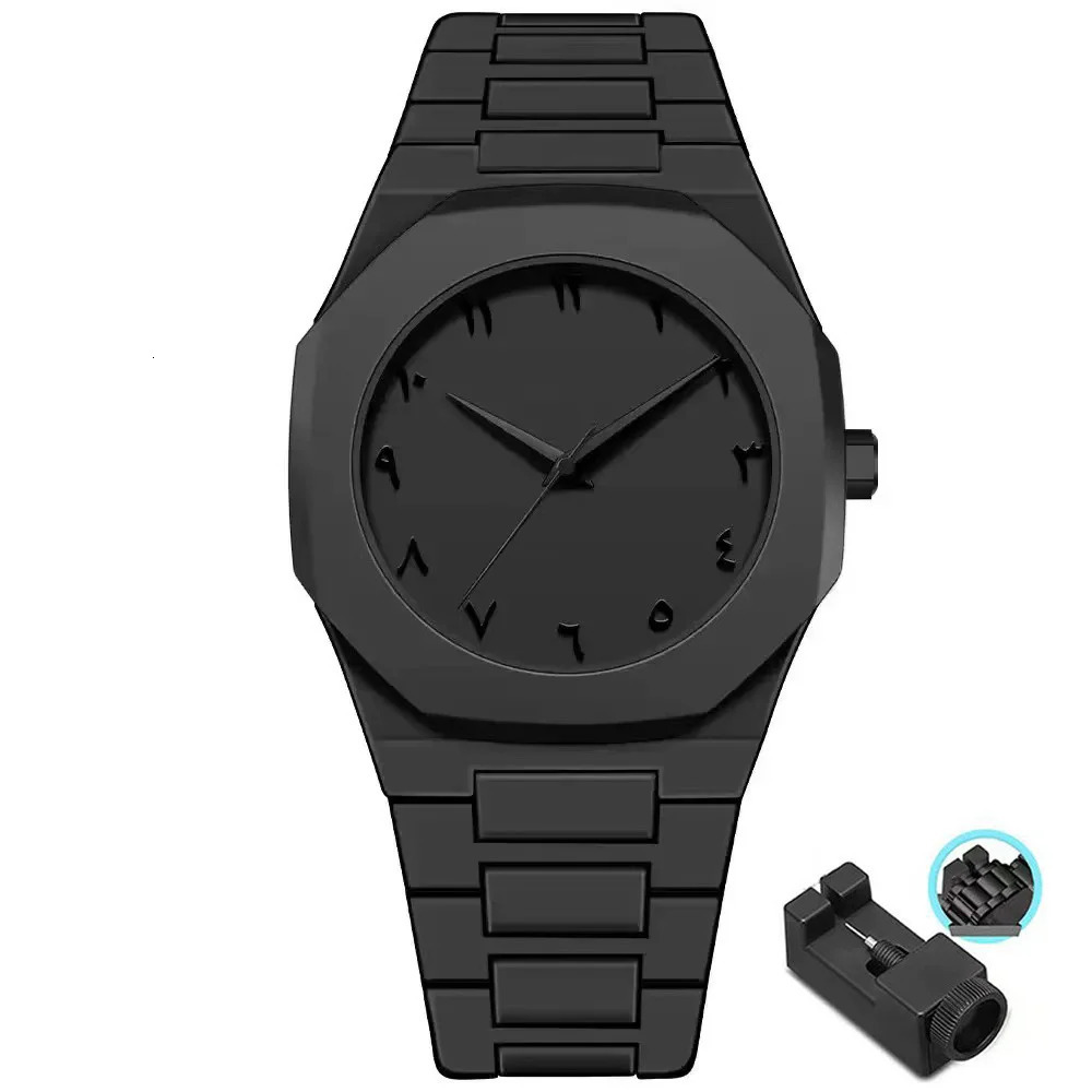 Fashion 2025 Simple Mens Quartz Watch Casual Business PC Strap Mens Life Waterproof Watches 250819