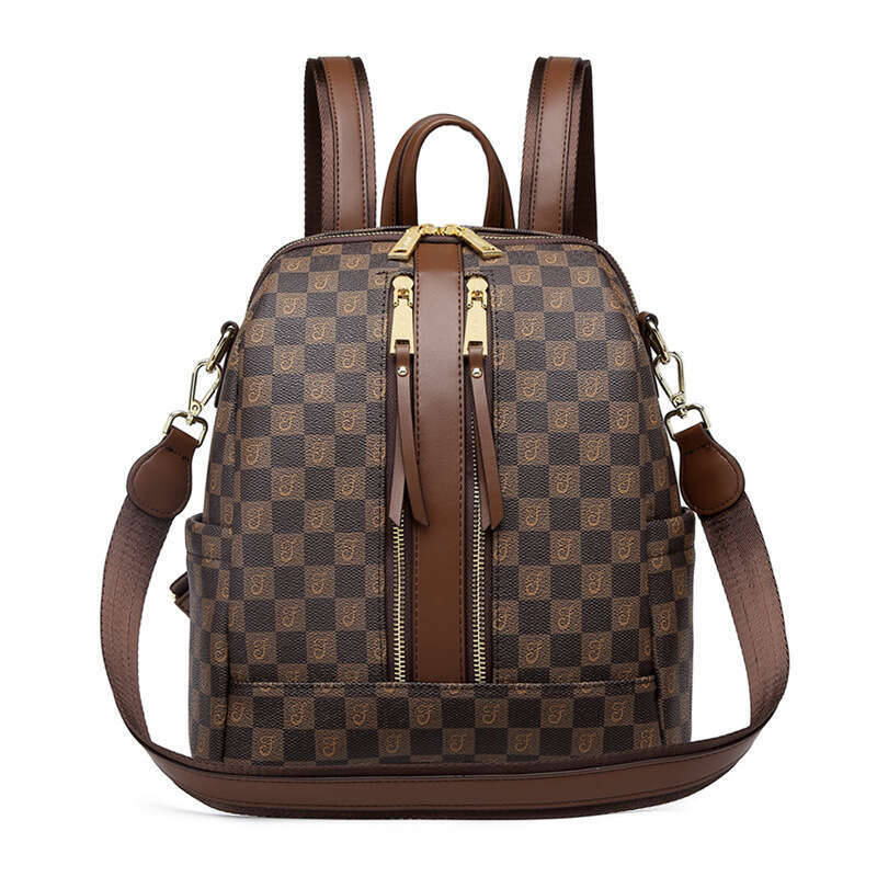 2025 New Trendy Womens Backpack School Mommy Large Capacity Travel Bag Casual Versatile Back Pack Bag