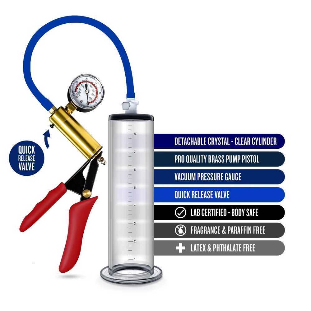 Male Penis Enlarger Vacuum Pump Penile Growth Big Dick Cock Enlargement Enhancer Delay Lasting Trainer Adult Sex Toys For Men 18 XJ250819