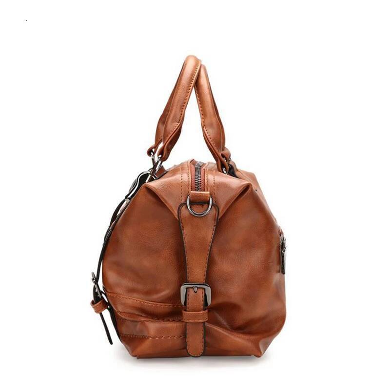 Women Tote Handbags PU Leather Ladies Boston Shoulder High Quality Female Top Handle Messenger Crossbody Bags