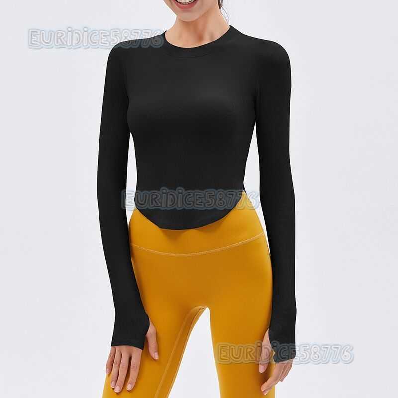 Slim Exercise Long Sleeve Fast Dry Running Net Red Elastic Fitness Top with Breast Cushion Thread Fitting T-shirt Yoga Suit H250819