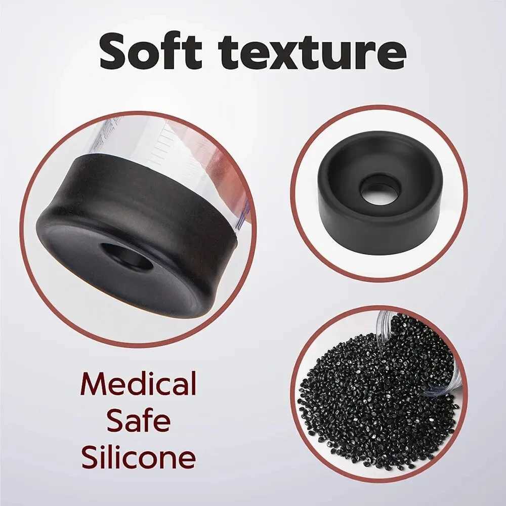 Electric Penis Pump Sex Toys for Men Male Masturbator Penis Extender Vacuum Pump Penis Enlargement Enhancer Massager Ring XJ250819