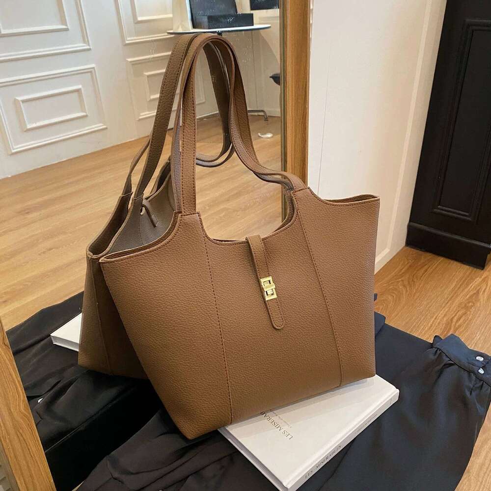 Cross Border Niche Design Retro Women S New Trendy Versatile Tote Large Capacity Bags For Women