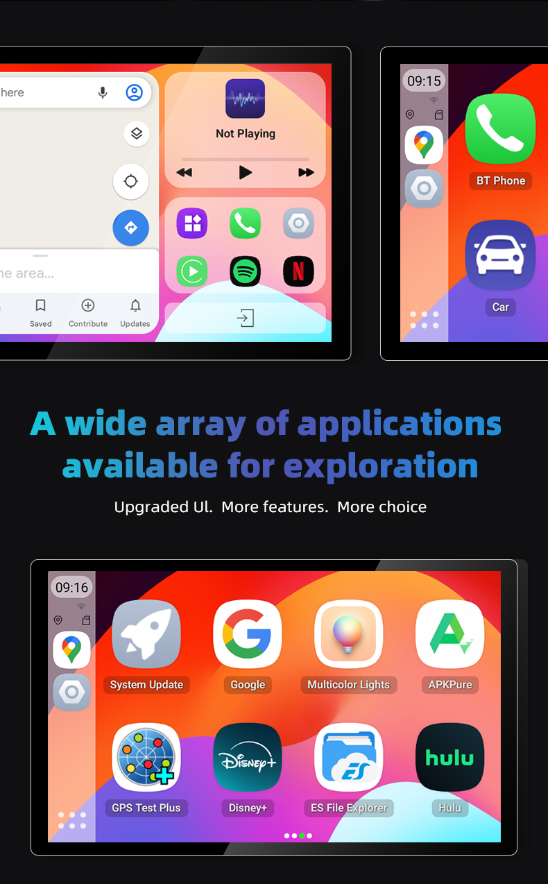 Kowankit Wireless Carplay Android Auto AI Box, Plug & Play Fits Cars, QCM6115,3in1 4+64GB Android 13 Car Play Adapter, USB-Powered, Battery-Free, No D