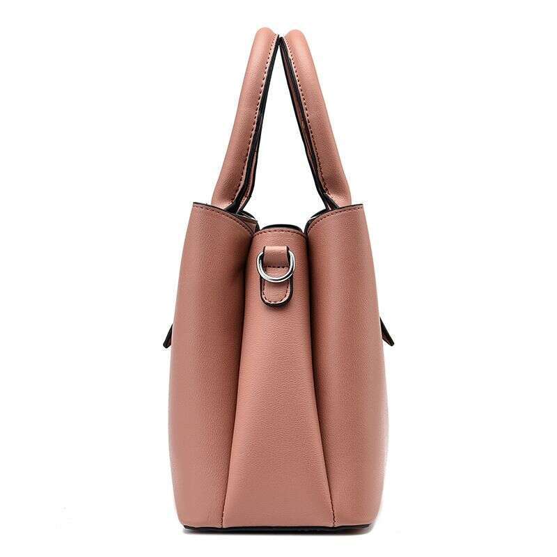 OLOEY Shichen Bag New Solid Color Handbag Large Capacity Soft Leather Casual Atmosphere Women's Shoulder Bag