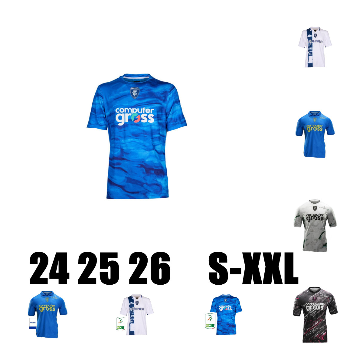 2025 Empoli CAPUTO Soccer Jersey MANCUSO Maglia home away 3rd KOVALENKO CANCELLIERI 25 26 CUTRONE BAJRAMI camisetas de futbol RICCI PINAMONTI men football shirt top