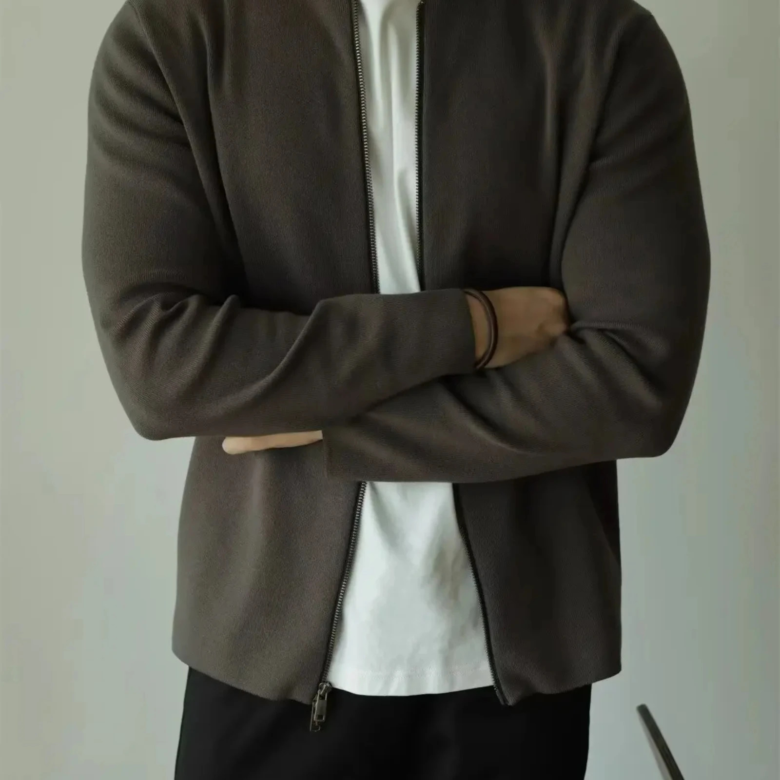 y Sweater Coat Casual Man Clothes Cardigan Men Mens Clothing Sweatshirts for Jackets Knit Zipup Knitwear w250819