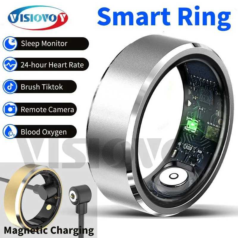 2025 New Smart Ring 5ATM Waterproof For Samsung For iPhone Ring Men Women 24H Health Monitor Gesture Control Multi-sport Function W250819