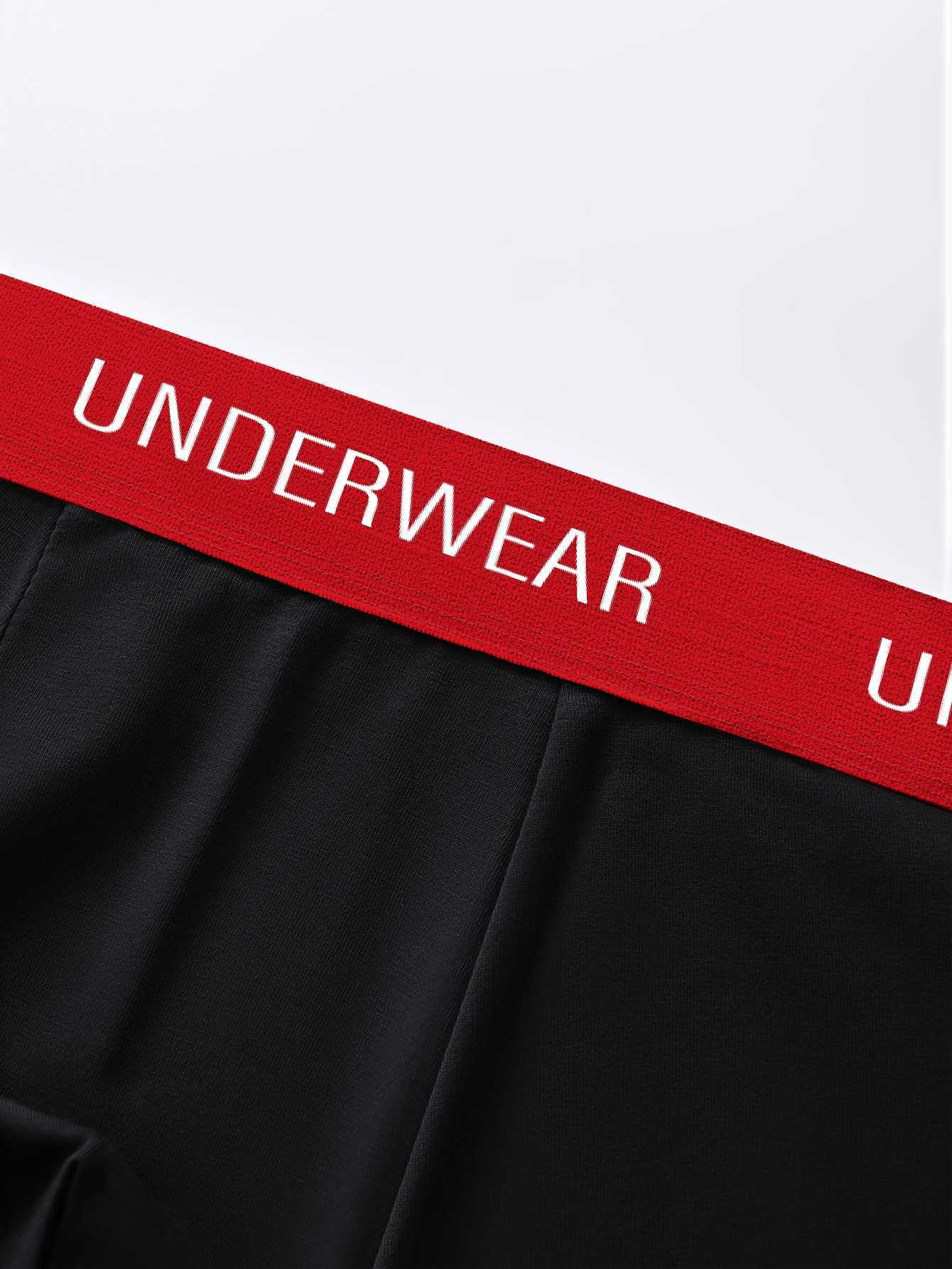 5 Pieces Mens Underwear Soft Comfortable Friendly Mens Boxer Briefs Fashionable Personality Simple Classic High-End Mens Underpants W250819