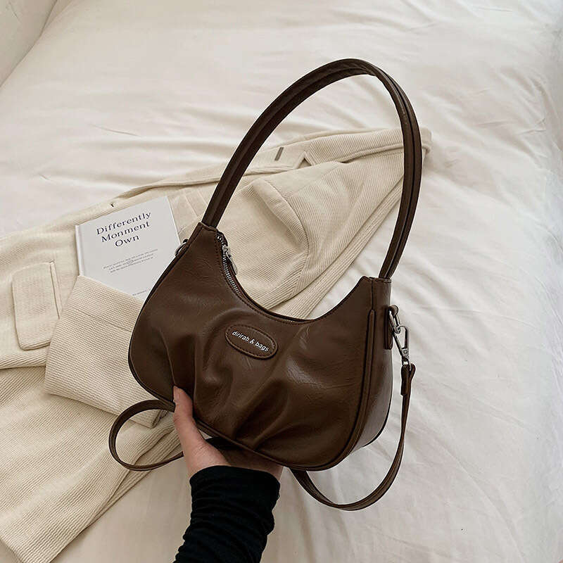 This Year's Popular Niche Design Bag Women's 2023 All-match New Product One-shoulder diagonal high-end armpit small square bag