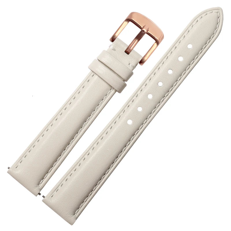 Quick release Fashion watch band For Casio DW Strap 12mm 14mm 16mm 18 Ladies Blue Pink red Soft Cowhide Watchband 250818