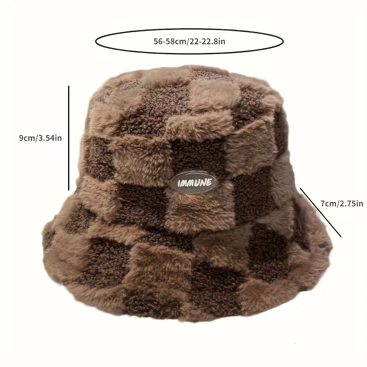 The pot hat is a versatile choice for women in autumn and winter. It features a warm sheepskin fisherman hat a fashionable 250819