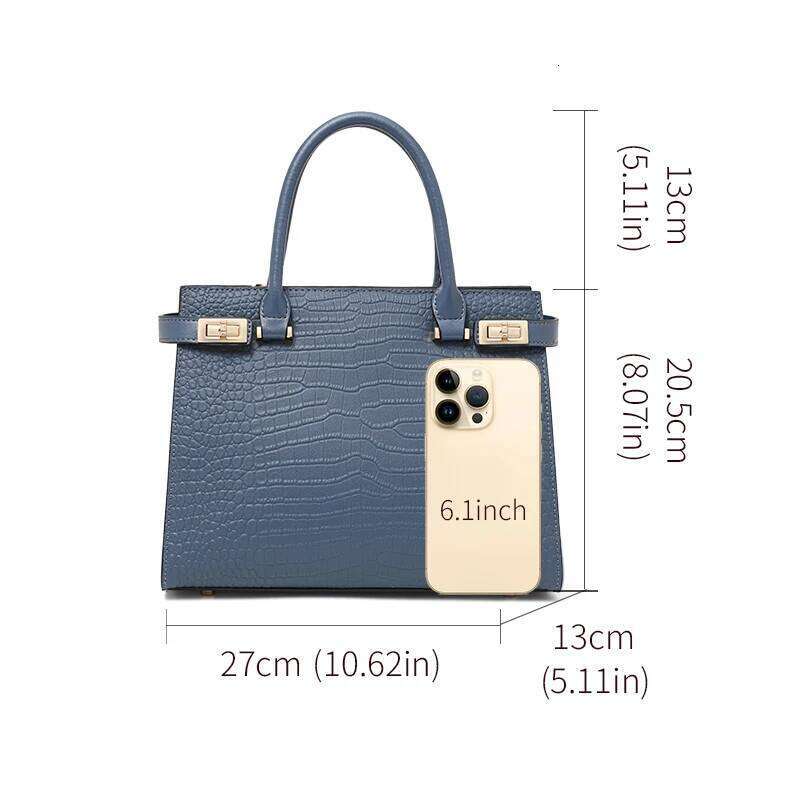 Genuine Leather Women S High End Fashion And Versatile Temperament For Ladies New Handbag Large Capacity Bag