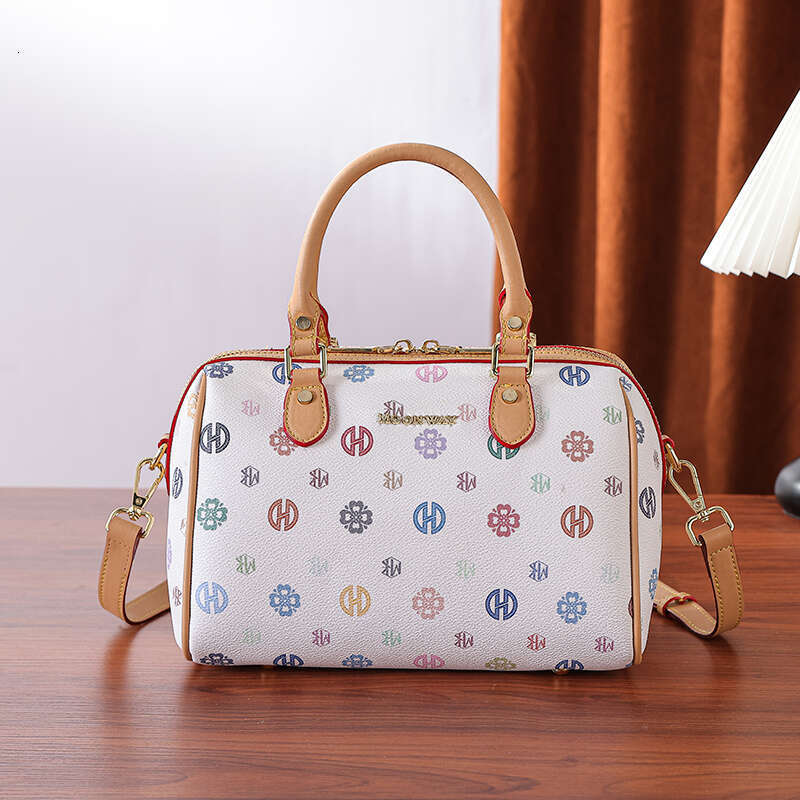 MKF Brown Women Handbag Luxury Designer Bag Genuine Leather Handbag Top Grade Crossbody Bag Mini Soft Cowhide Women's Limited Edition Handbag Dum