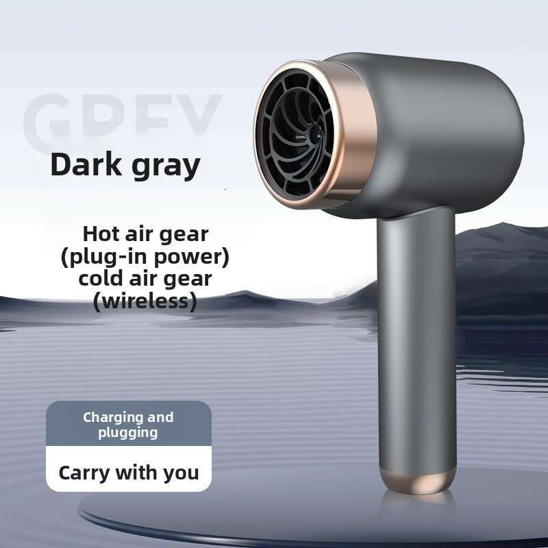 Rechargeable High-Speed Negative Ion Cordless Hair Dryer for Quick and Efficient Home Use