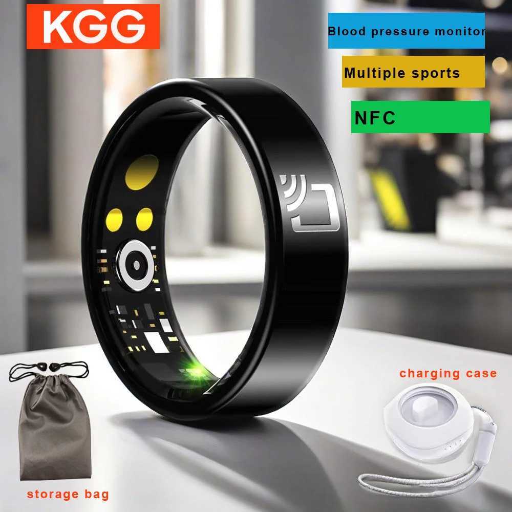 20 Smart Ring Men Women NFC Access Control Camera Control Sleep Monitor Fitness Tracker IP68 Waterproof Finger Rings W250819