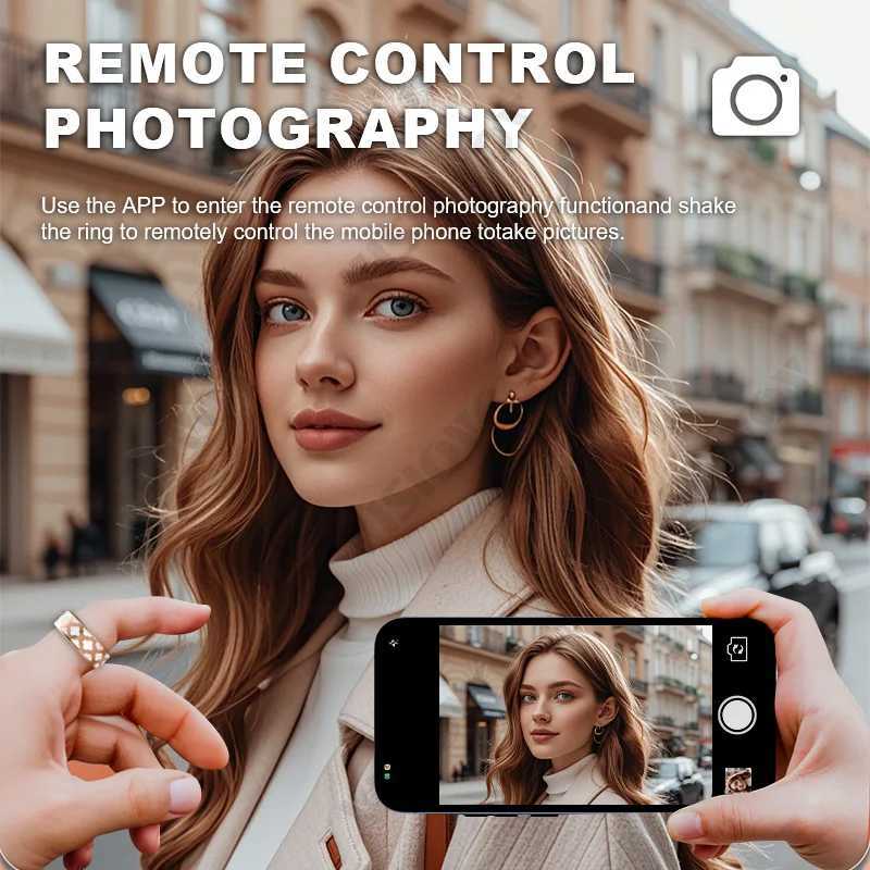 2025 New Smart Ring For Xiaomi Samsung Ring Women You Heart Rate Blood Pressure Sleep Monitoring Waterproof Women Smart Ring W250819