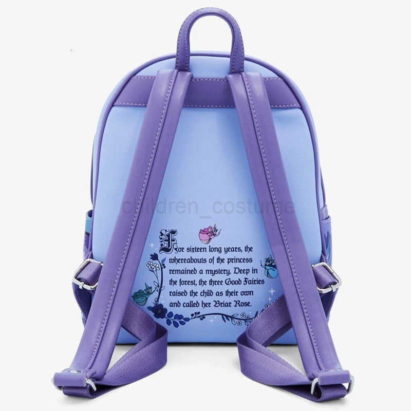 Disney Loungefly Sleeping Beauty 65th Anniversary Mini Backpack Princess Aurora Dancing Backpack W250819