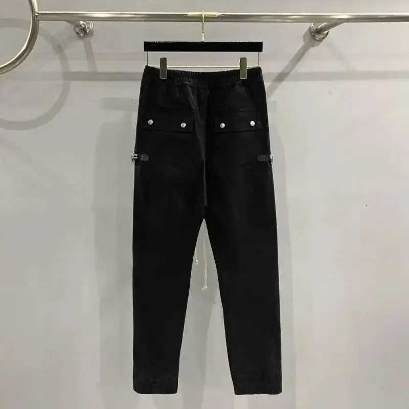 PFNW Mens Trousers Darkwear Heavy Multi-Zipper Side Pocket Biker Functional Slim Pencil Pants Unisex Casual Long Pants 28W5604 W250819