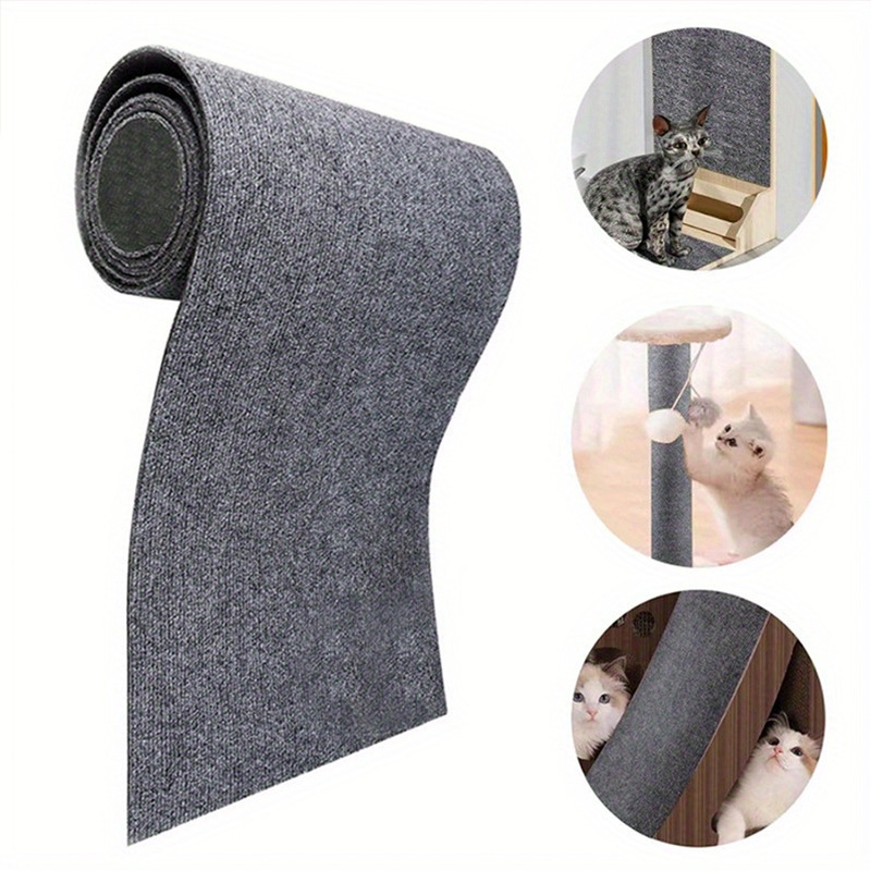 Pet Cat scratching mat Wall Stickers Can Be Cut At Will Self-adhesive Cat Climbing Mats Scratching Boards
