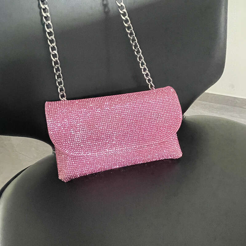 Designer Bag Tote Bag Shoulder Bag Party Sparkling Diamond Chain Single Shoulder Evening Small Square Bag Niche Mini Fashion Clutch For Women