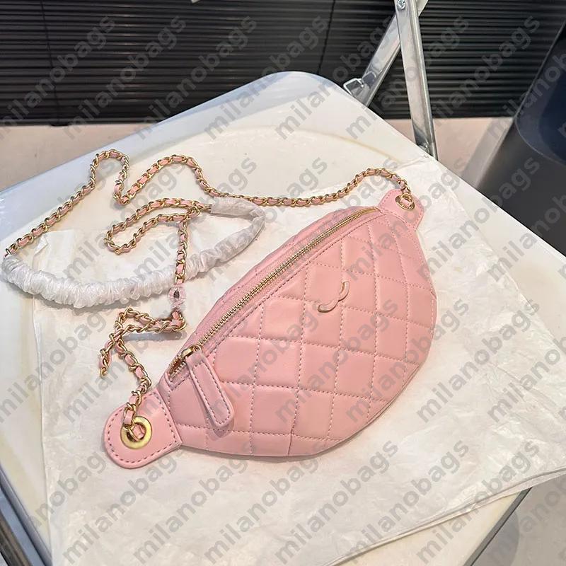 Designer bag Waist bag Chest bag chain bag quality leather Crossbody Bag saddle bag luxurys Handbagsl Zipper cosmetic bag Fortune Bag CRG24092113F25