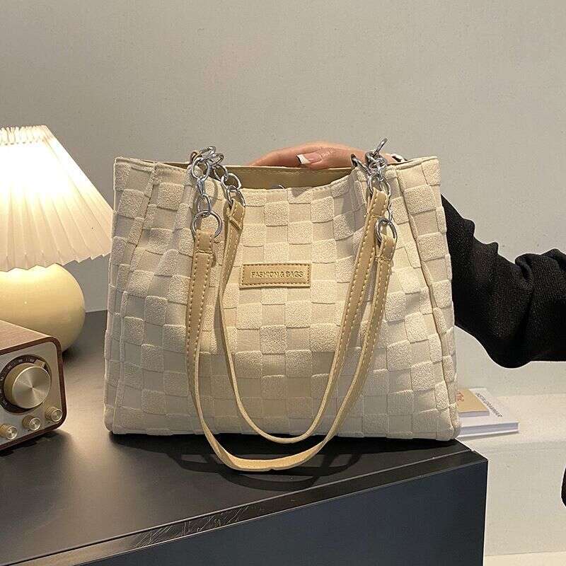 Large Capacity Ladies Fashion Trend Shoulder Bag, Casual Handbag, Multifunctional Commuter Tote Bag