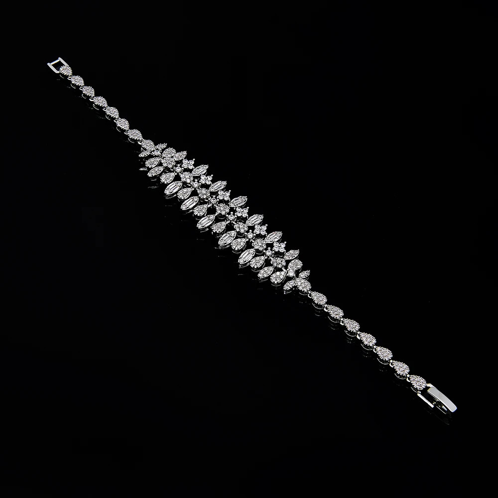 2024 4-piece African Blue Bridal Jewelry Set Fashion Dubai Necklace Set Womens Wedding Party Accessories 250818