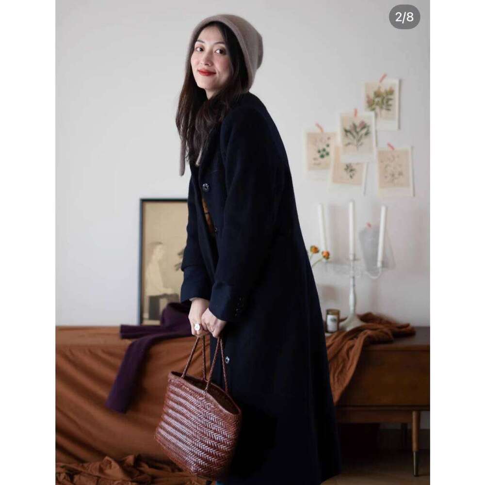 Designer Bag Tote Bag Shoulder Bag Australian Niche French Style Cowhide Handwoven Handbag Shoulder Basket Tote Bag