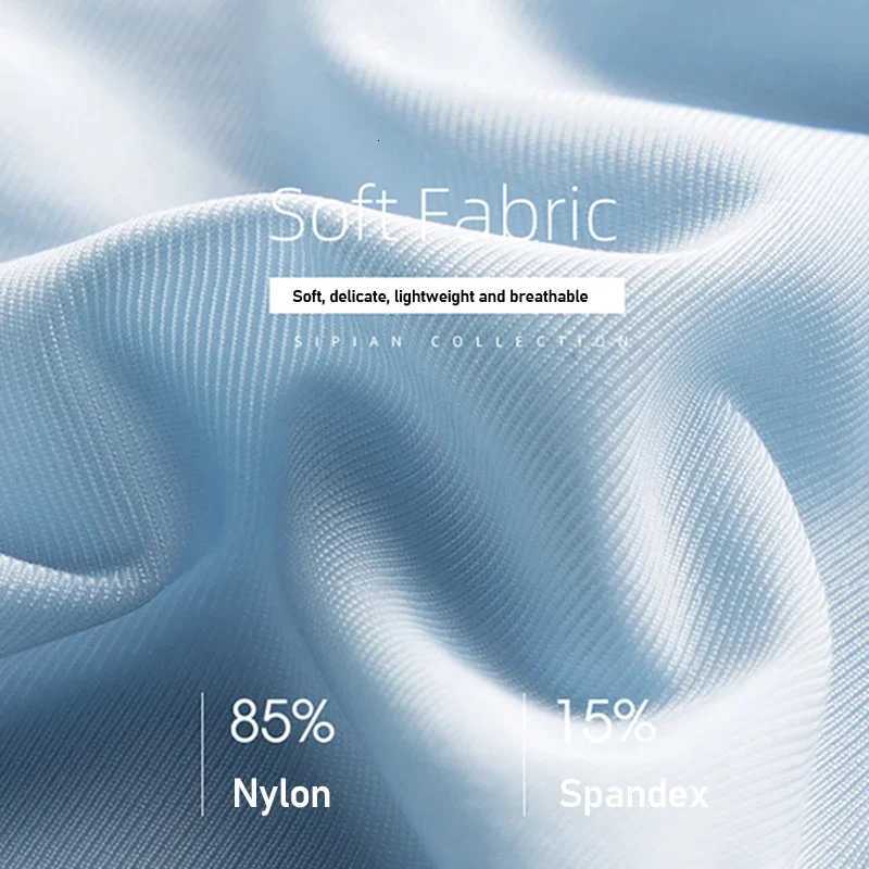 0 Pcs/Lot Mens Summer Ice Silk Boxers Briefs Seamless Underwear Lingerie Underpants Shorts Ultra-thin Breathable Sexy Panties W250819