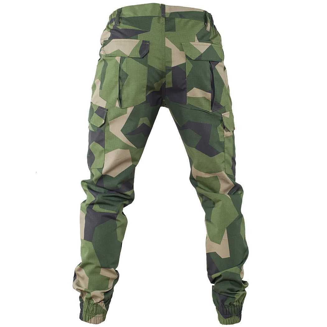 Mege City Men Tactical Joggers Outdoor Ripstop Hunting Cargo Pants Working Clothing Hiking Lightweight Trousers Mens Streetwear W250819