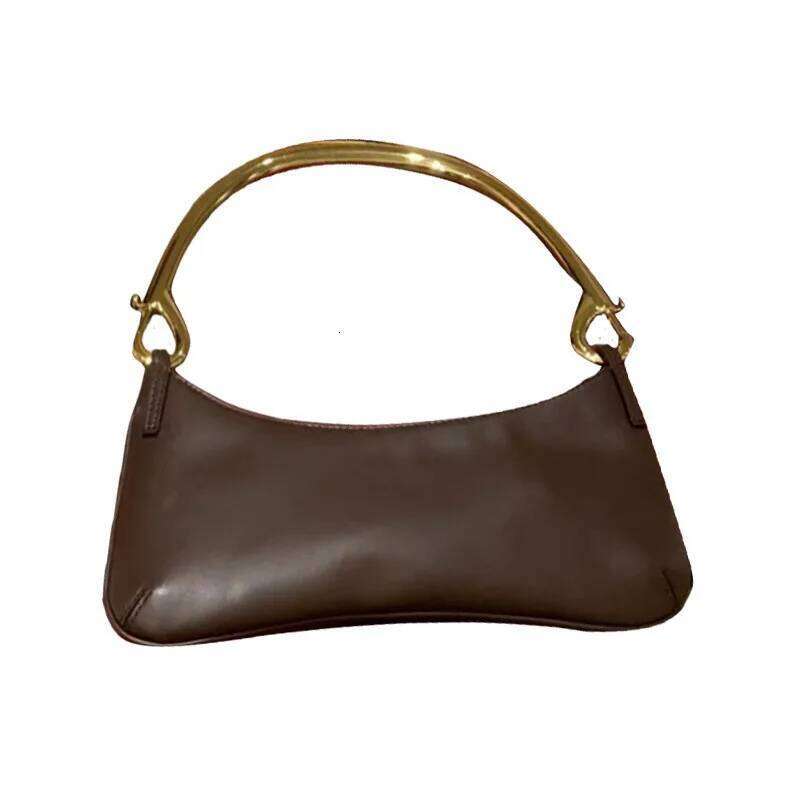 Spicy Girl Design Underarm Bags For Women High Quality Metal Handle Ladies Shoulder Handbag New Fashion Women S Bag