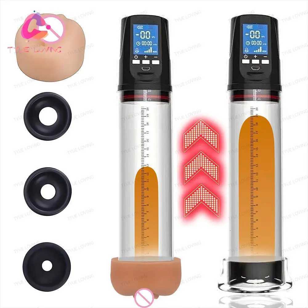 Powerful Penis Vacuum Pump for Men - Enlarge Penis Size Genital Enlargement Tool Sex Toy for Improved Erection Male PleasureXJ250819