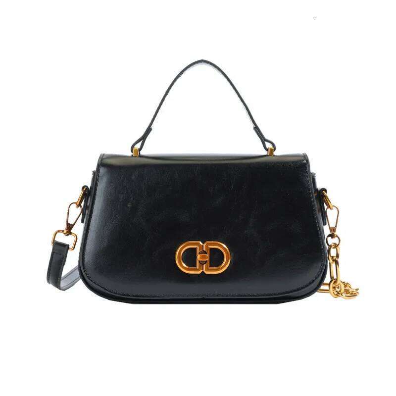 Spring Fashion Armpit Small Square Female Senior Niche Personality Leisure Hand Carrying Single Shoulder Crossbody Bag