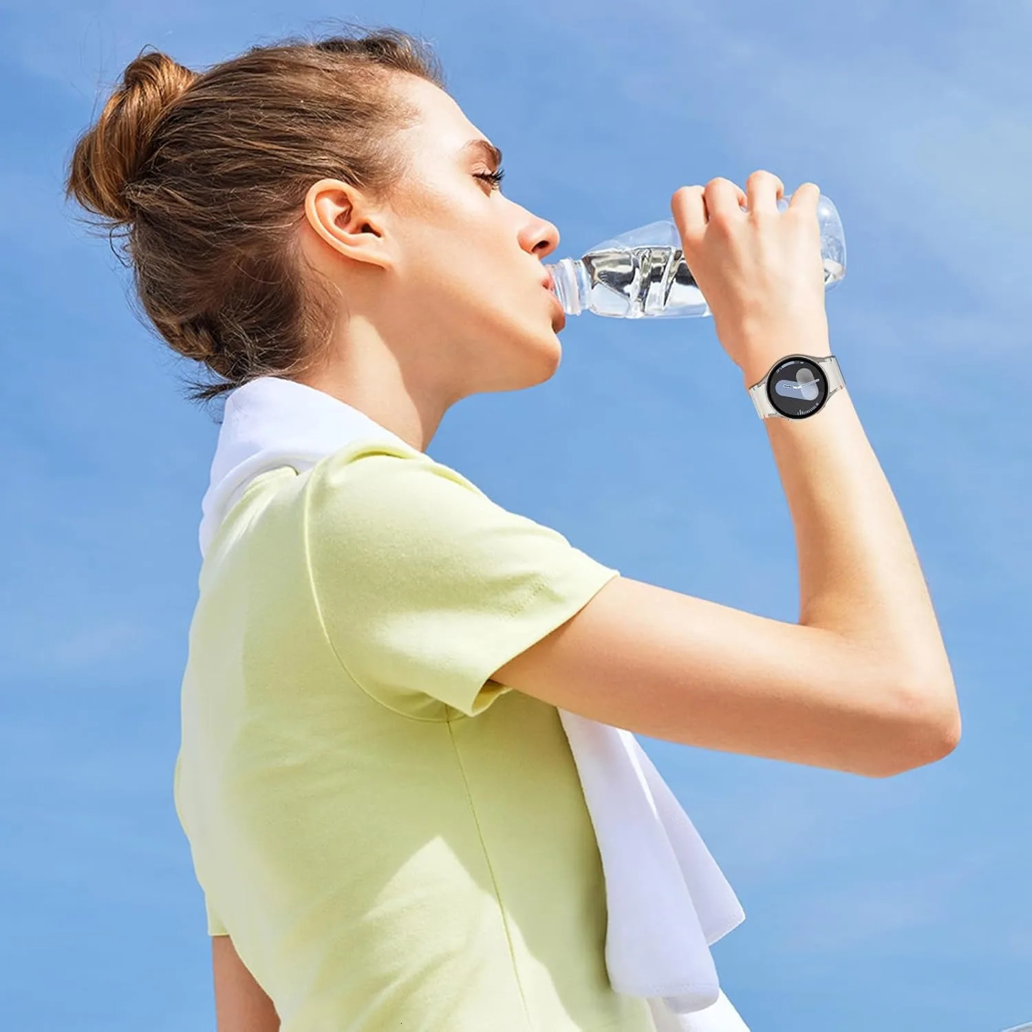 Original Silicone Strap for Galaxy Watch 7 FE 6 4 Classic 5 pro 44mm 40mm 43mm 47mm 45mm Bracelet Galaxy Watch6 7 Band 250818