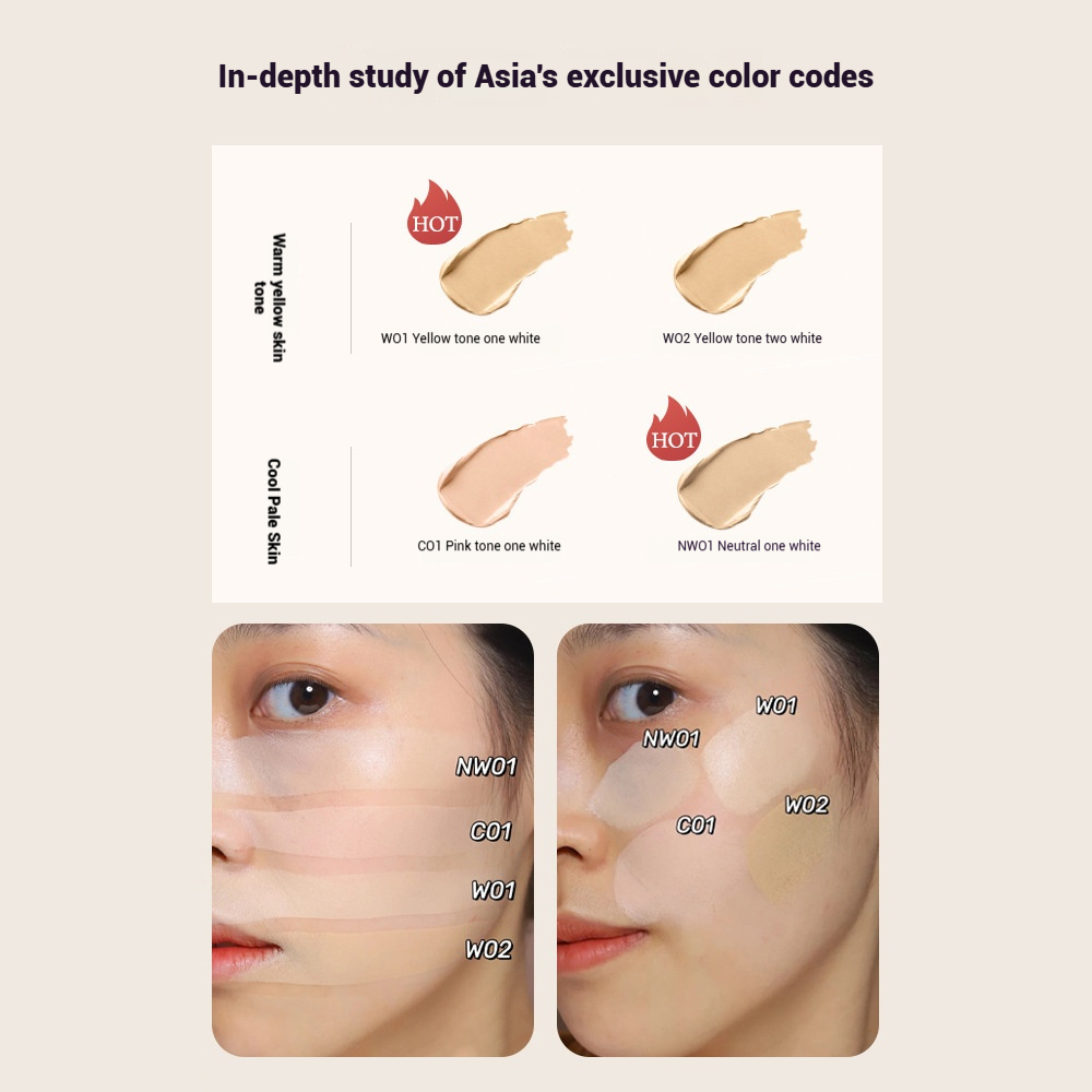 Foundation Liquid Factory Custom OEM/ODM Processing Cushion Foundation Concealer Moisturizing Long-Lasting