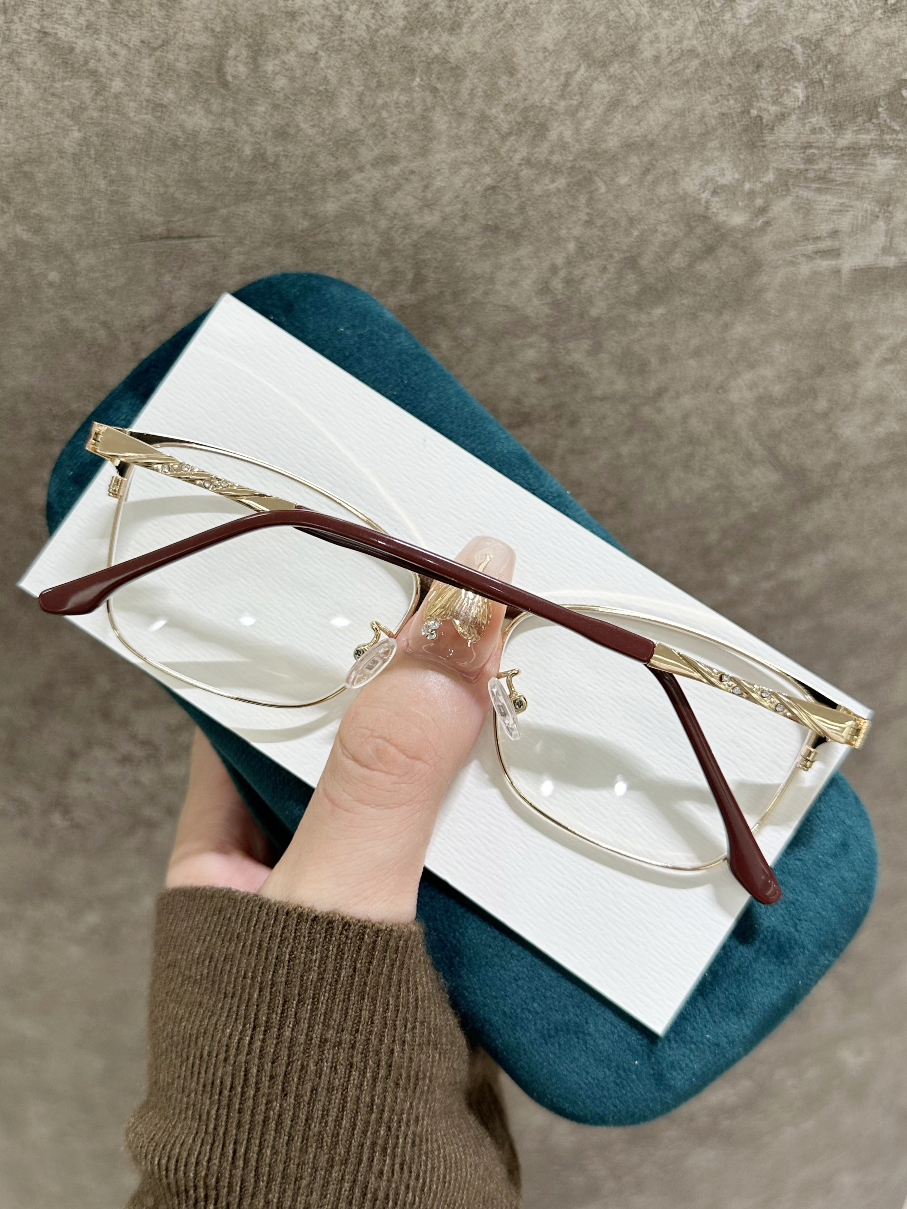 New fashionable business casual retro metal eyeglass frames G95-291