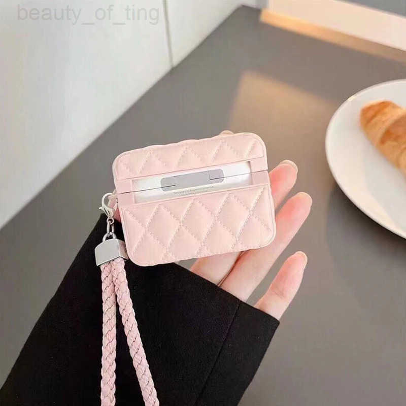 Fashionable High-End Leather PU Earphone Cover for wireless headset 4 for wireless headset Pro 2nd Cases for wireless headset 3 2 1 Anti-Lost Headphon