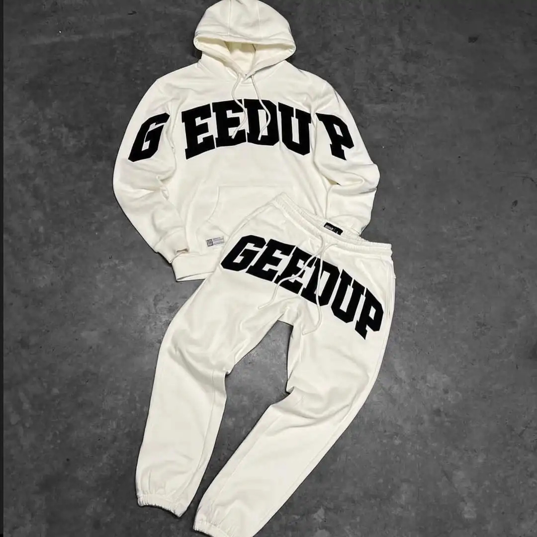 GEEDUP Hoodies Y2K ClothesFashion Vintage Letter Harajuku Gothic Hip Hop Graphic Oversized Sweatshirts Casual Jacket 250818