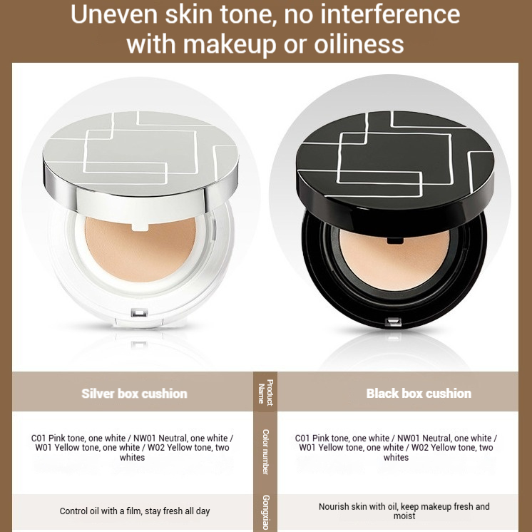 Foundation Liquid Factory Custom OEM/ODM Processing Cushion Foundation Concealer Moisturizing Long-Lasting