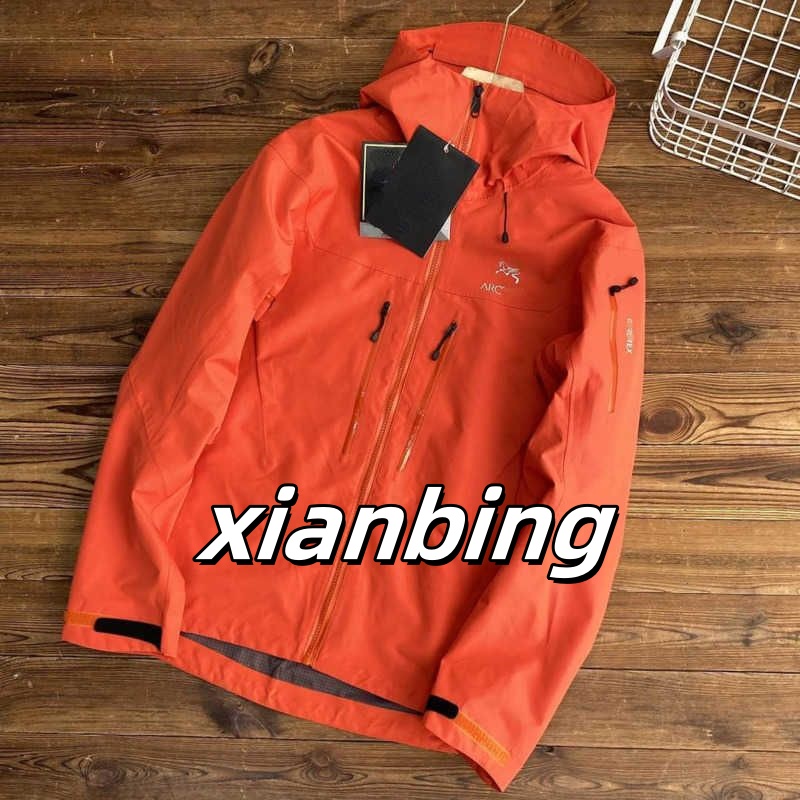 arkkk teryx autumn jacket Designer Lightweight Hood Windbreaker Hard Shell Outdoor Spring And Autumn hooded Sports Casual Climb Arcs Jackets