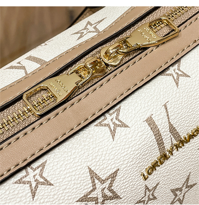 LORDLY KNACK designer bag light luxury genuine leather Boston bag simple versatile high-quality casual fashion cross body bag for woman