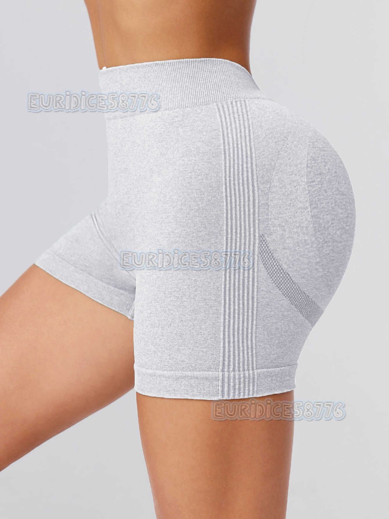 New V-waist Peach Hip Shorts Seamless Yoga Pants Fitness Pants Running Sports Shorts for Women H250819