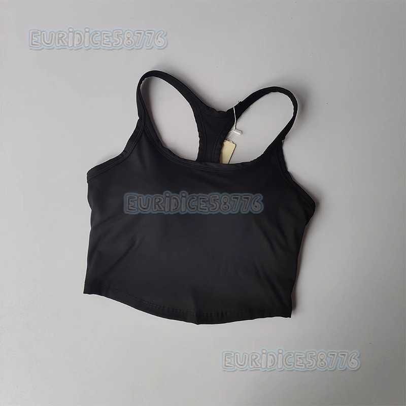 One-piece Chest Pad Beauty Back Yoga Bra Women Training Bra Running Fitness Camisole Yoga Sports Bra H250819