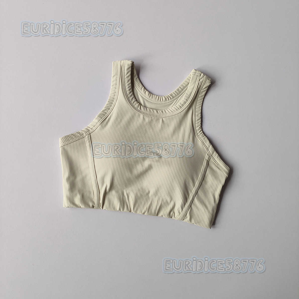 New High-strength Shockproof Sports Bra Ribbed Sports Bra Running Fitness Running Beauty Back Yoga Vest for Women H250819