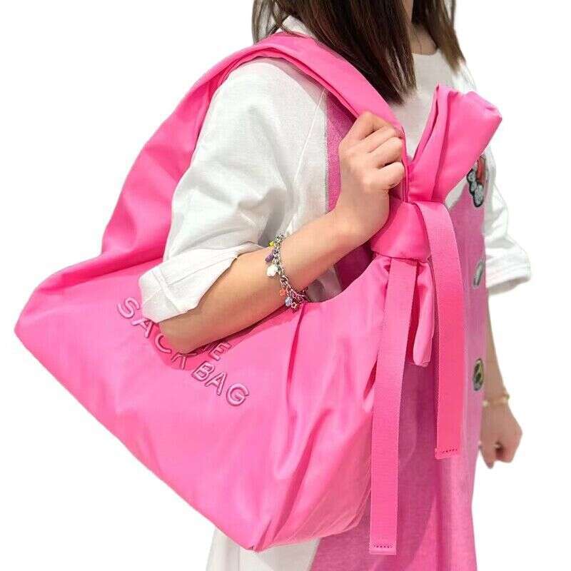 Ins Network Celebrity Same Sweet Spicy Bowknot Shoulder Armpit Large Capacity Women's Bag 2025 Spring Summer New Fashion Hundred And One