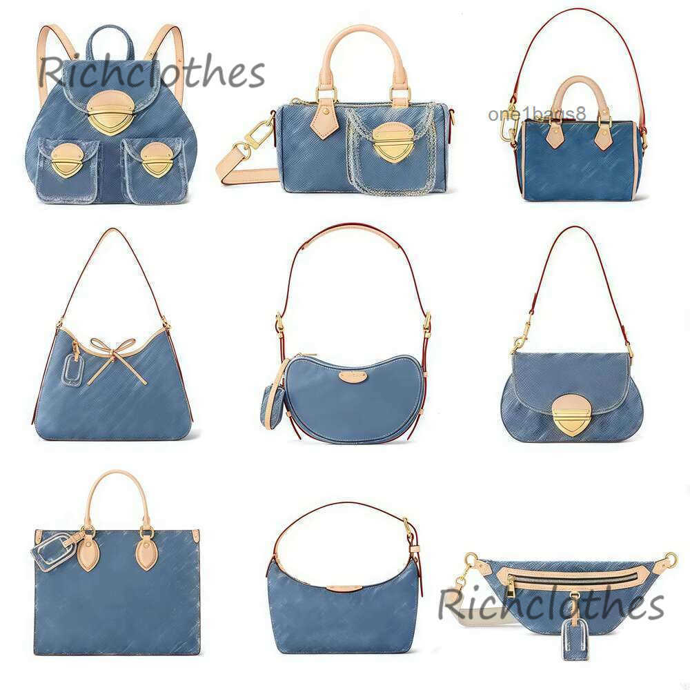 Shoulder Bags NANO SP Jean Bag Designer Denim Designer Bag Shoulder Bag Crossbody Bag Handle Bag Shopping Bag Cluth Bag Drawstring High Quality Bucket Bags Tote Bag