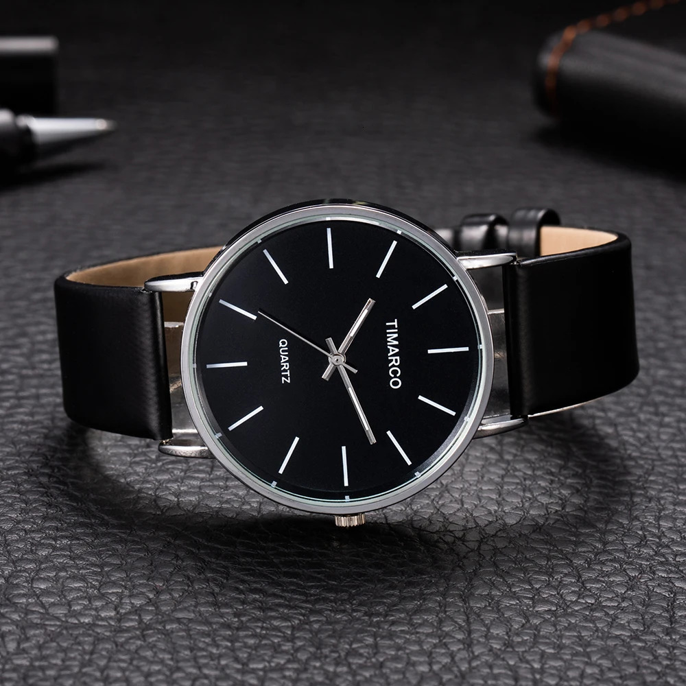 Womens Watches Simple Style Watch Fashion Metal Round Dial Analog Quartz Watch for Men Women Minimalist Watch Quartz Clock 250819